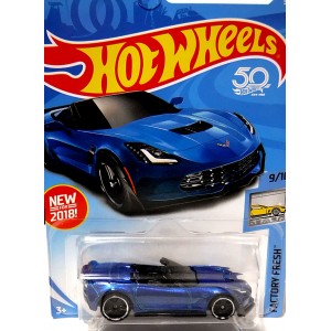 Hot Wheels - 2018 New Models - Chevrolet Corvette Z06 Convertible