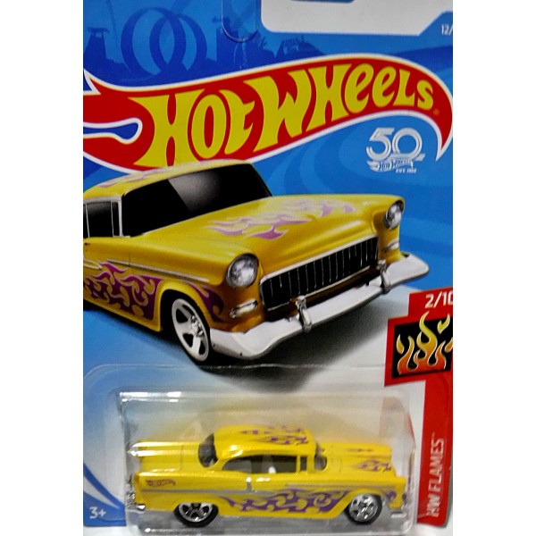 Hot Wheels 1955 Chevy Chevrolet Corvette Then And Now Black new in the package