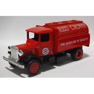 Lledo 1934 Mack Red Crown Gasoline Tanker