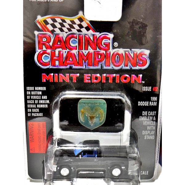 Racing Champions Mint Series - 1996 Dodge RAM Pickup Truck - Global ...