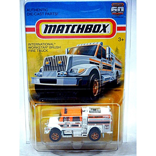 Matchbox 60th Anniversary Promo - International Workstar Brush Fire Truck