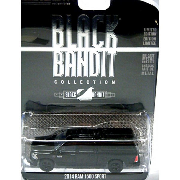 HB13 Greenlight Black Bandit 2014 Ram 1500 Sport