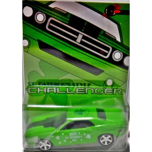 Greenlight Promo - Rare St Patrick's Day Dodge Challenger