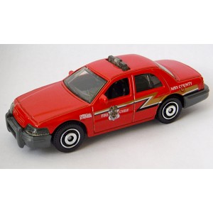 Matchbox - Ford Crown Victoria Fire Chief Car