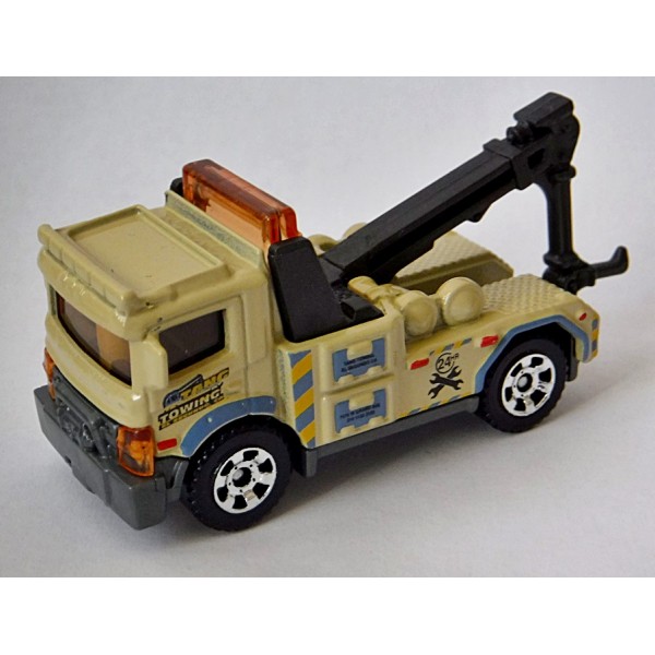 Urban Tow Truck Wrecker Recovery Emergency Service Matchbox Die-cast Vehicle Toy 