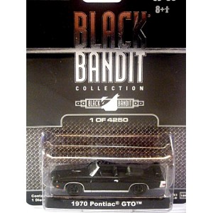 Greenlight Black Bandit 1970 Pontiac GTO Convertilbe 