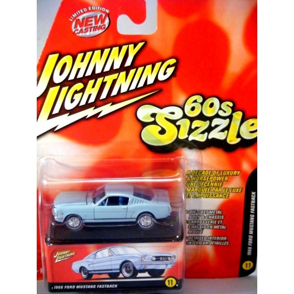く日はお得♪ レア 1965 FORD MUSTANG 2+2 FASTBACK フォード ファストバック JOHNNY LIGHTNING  ジョニーライトニング 管理B9