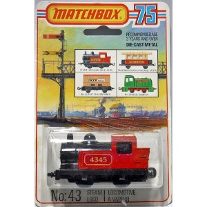 Matchbox 0-4-0 Steam Locomotive
