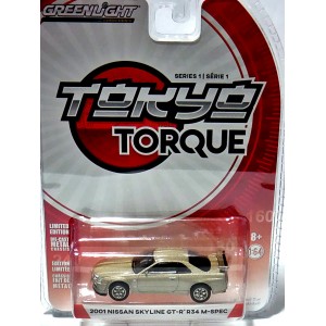 Greenlight - Tokyo Torque - Nissan Skyline GT-R R34 M-Spec