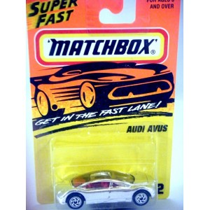 Matchbox Audi Avus Quattro (Chrome Body)