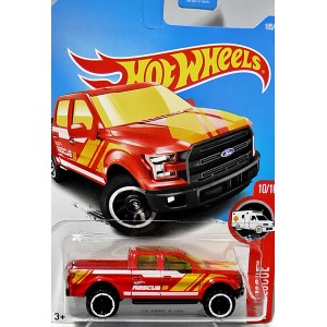 Hot Wheels Ford F-150 CrewCab Rescue Pickup Truck