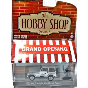 Greenlight Hobby Shop - 1991 Mail Carrier Jeep Wrangler