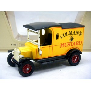 Matchbox Models of Yesteryear 1912 Ford Model T Colmans Mustand Truck