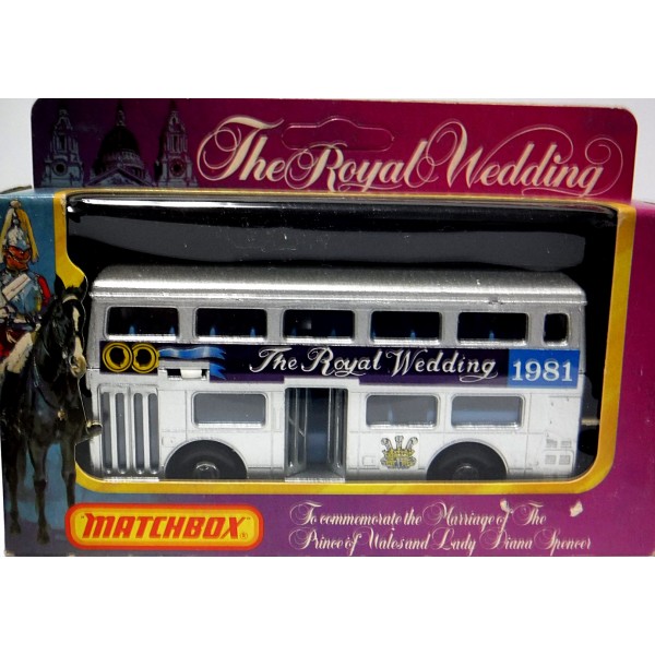 Matchbox royal cheap wedding bus 1981