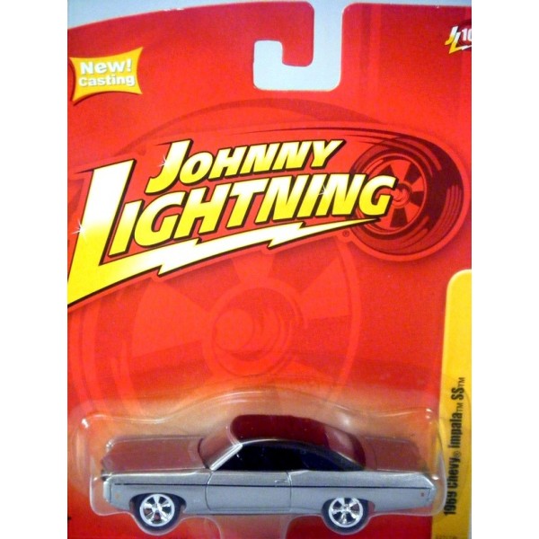 Details about   JOHNNY LIGHTNING JLSF018 1/64 1969 CHEVY IMPALA BLACK CONVERTIBLE 