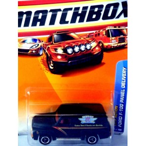  Matchbox Holst Speed Shop 56 Ford F-100 Panel Van