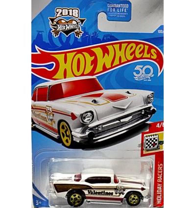 Hot Wheels Holiday- 2018 Valentines Day 1957 Chevy Bel Air