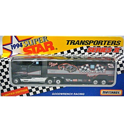 Matchbox NASCAR Super Stars - Dale Earnhardt Goodwrench Racing Team Transporter