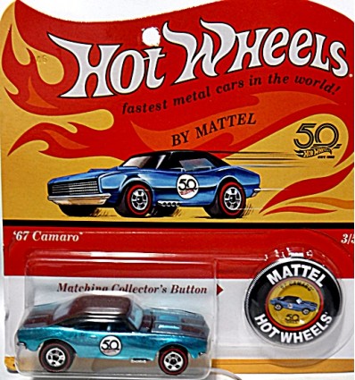 Hot Wheels 50th Anniversary Series - Custom 1967 Chevrolet Camaro