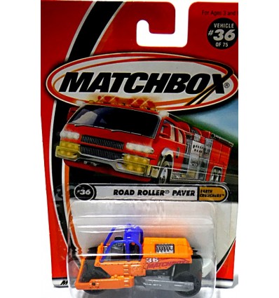 Matchbox Paving Compnay Road Roller