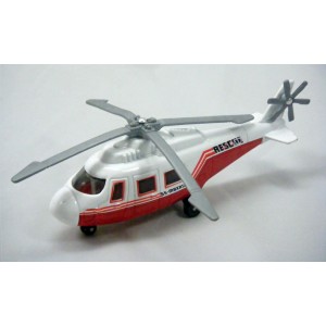 Matchbox Skybusters Fire Department Mission Helicopter