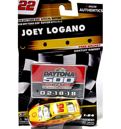 NASCAR Authentics - Joe Gibbs Racing - Joey Logano Daytona 500 Shell Pennzoil Ford Fusion