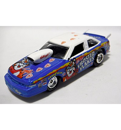  Johnny Lightning Racing Dreams - 1996 Oldsmobile Cutlass NHRA Pro Stock - Tony The Tiger - Frosted Flakes