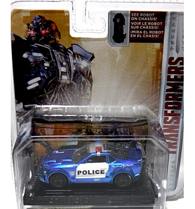 Jada Transformers - Barricade - Ford Mustang Police Patrol Car