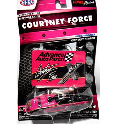 Lionel Racing - NHRA - Courtney Force Advanced Auto Parts Chevy Camaro Funny Car