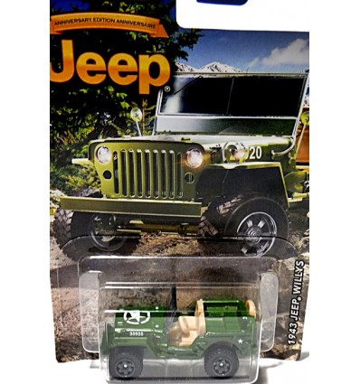 Matchbox - Jeep Collection - 1943 Military Jeep Willys