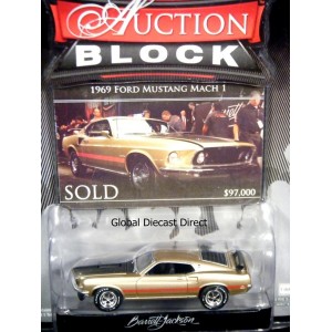 Greenlight Auction Block 1969 Ford Mustang Mach 1