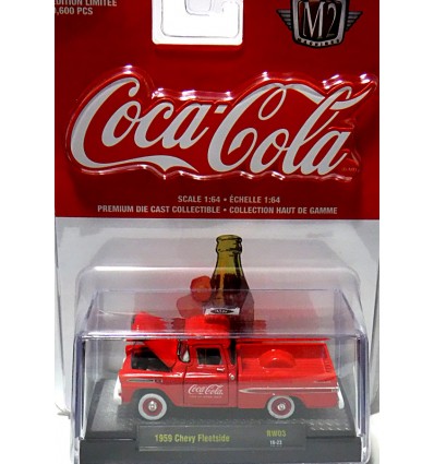 M2 Machines - Coca-Cola - 1959 Chevy Fleetside Pickup Truck 