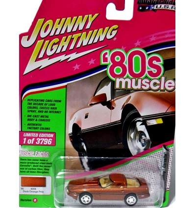 Johnny Lightning Muscle Cars USA - 1988 Chevrolet Corvette C4 Coupe