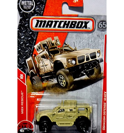 Matchbox - Oshkosh M-ATV Military Armored 4x4