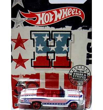 Hot Wheels Stars and Stripes - 1967 Pontiac GTO Convertible