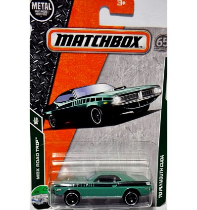 Matchbox - 1970 Plymouth Cuda