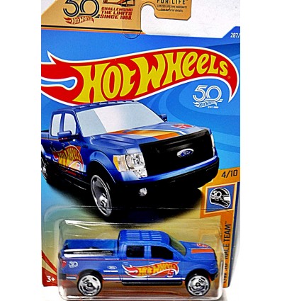 Hot Wheels 50th Anniversary Race Team - Ford f-150 Crew Cab Pickup Truck
