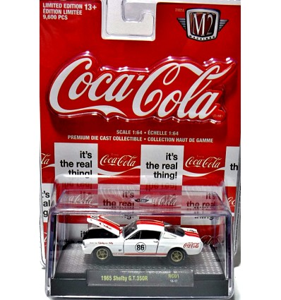 M2 Machines - Coca-Cola - 1965 Ford Mustang Shelby GT-350R