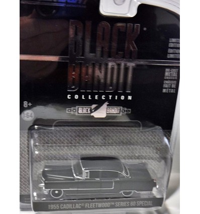 Greenlight Black Bandit 1955 Cadillac Fleetwood Series 60 Special