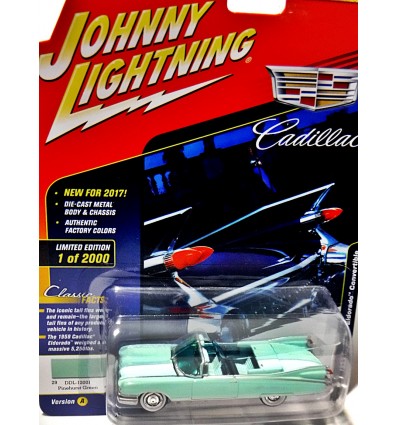 Johnny Lightning Classic Gold - 1959 Cadillac Eldorado Convertible