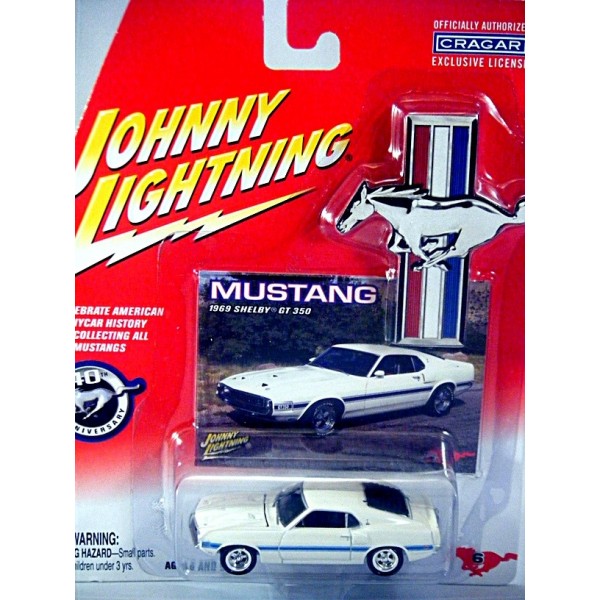  Johnny Lightning Mustang - 1969 Ford Mustang Shelby GT-350 - Global Diecast Direct