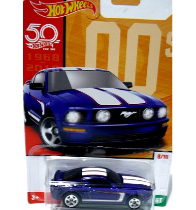 Hot Wheels 50th Anniversary Throwbacks - Ford Mustang GT