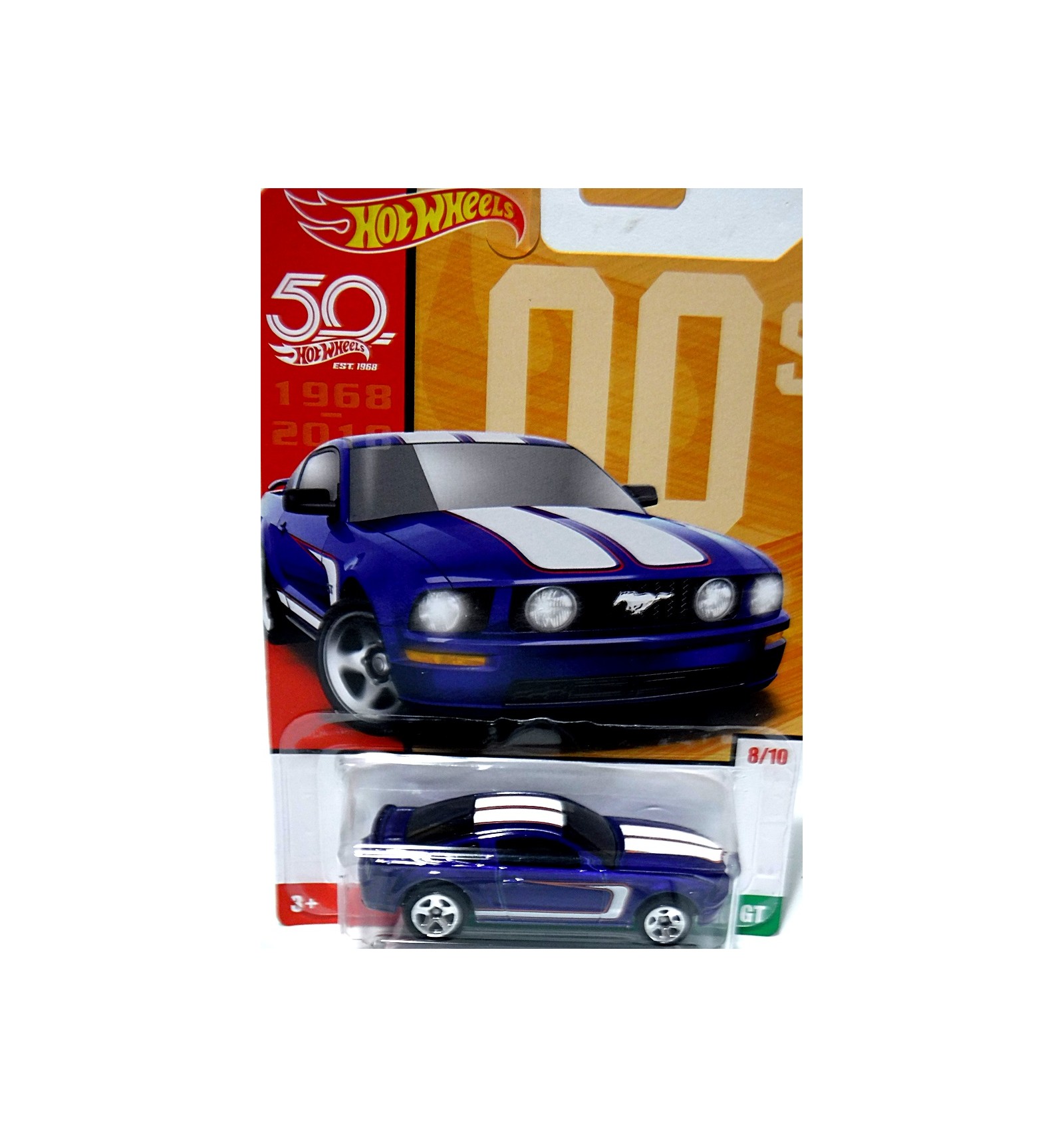CUSTOM 15 FORD MUSTANG THEN AND NOW 9 OF 10 50TH Details about   1/64 HOT WHEELS
