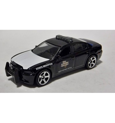 Matchbox - Texas Highway Patrol State Trooper Dodge Charger Police Car