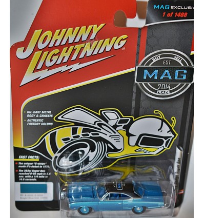 Johnny Lightning Limited Edition MAG 1970 Dodge Super Bee Promo