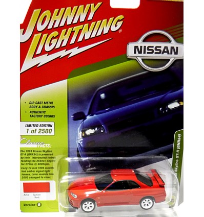 Johnny Lightning - Classic Gold - Nissan Skyline GT-R