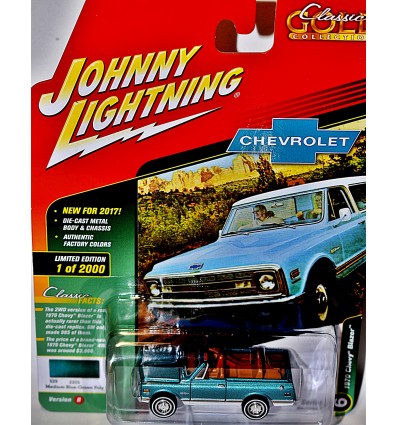 Johnny Lightning Classic Gold 1970 Chevrolet Blazer