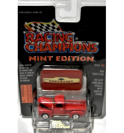 Racing Champions Mint Series -1950 Chevrolet 5 Window Pickup Truck ...