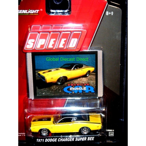 2013 Dodge Charger Super Bee mit Frau  The Hobby Shop Greenlight  1:64  NEU  OVP