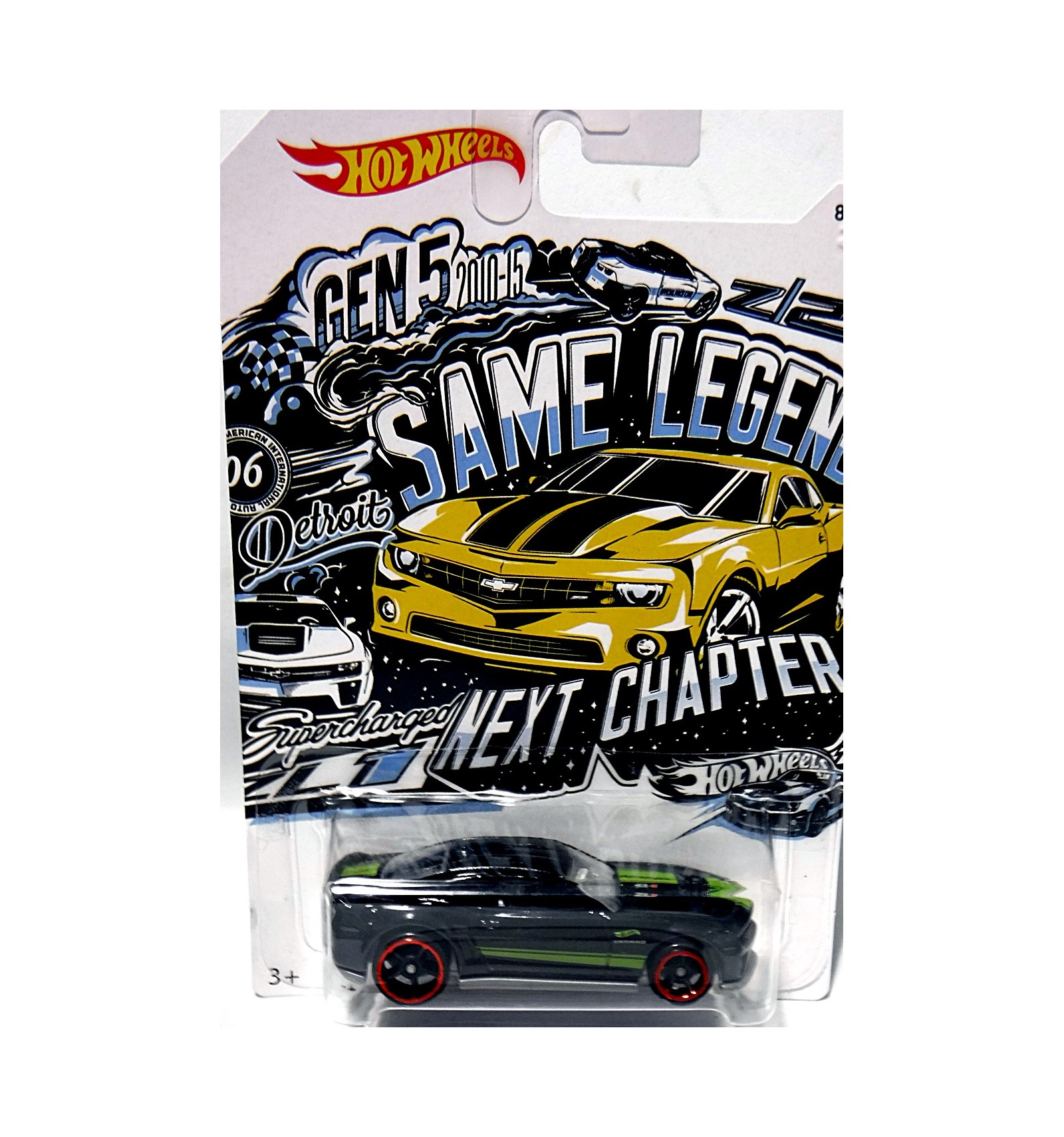 Hot Wheels - Camaro Fifty - 2012 Chevy Camaro ZL1 Concept Coupe - Global  Diecast Direct